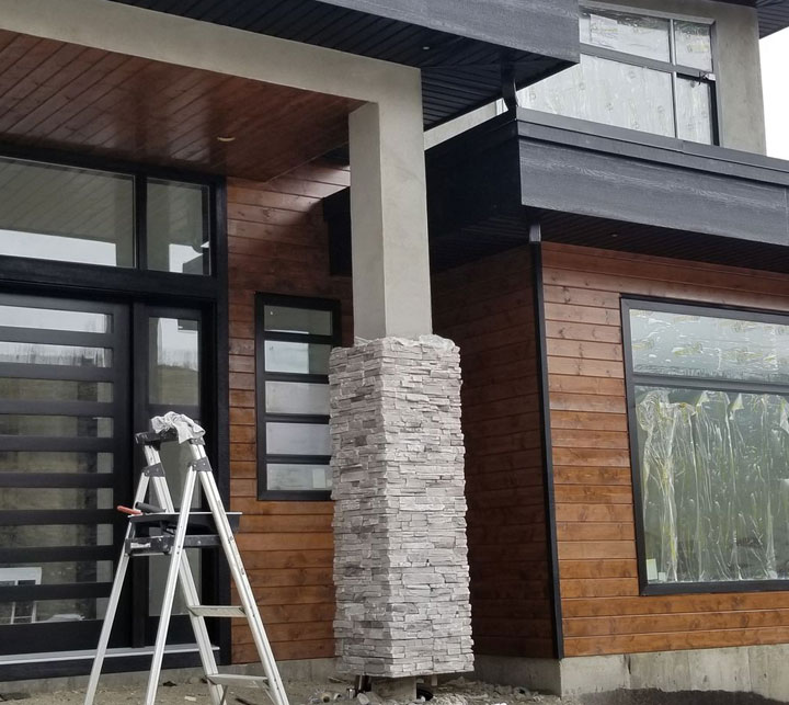 new siding and smart trim